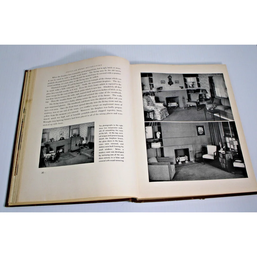 Vintage 1940 Popular Home Decoration Mary Davis Gillies McCall’s Interior Design